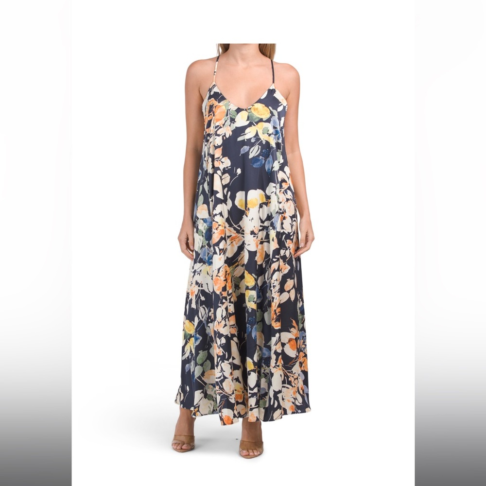 Floral maxi dress